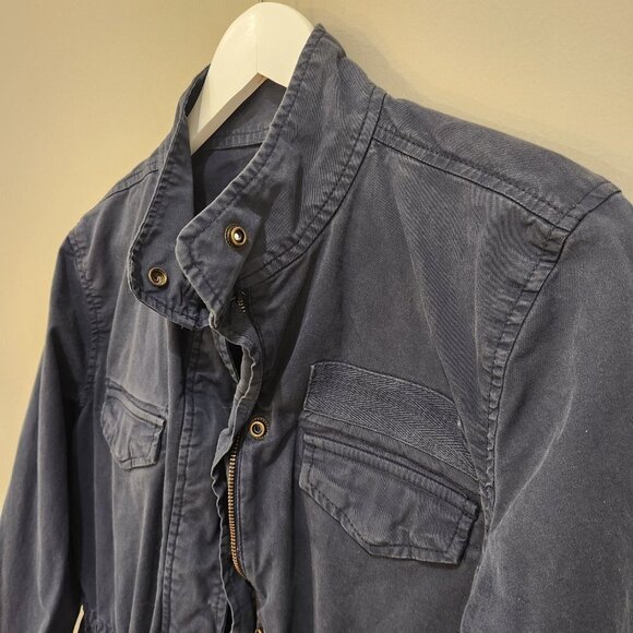 Hinge Seattle Navy Blue Utility Cargo Jacket - size M - Picture 5 of 8